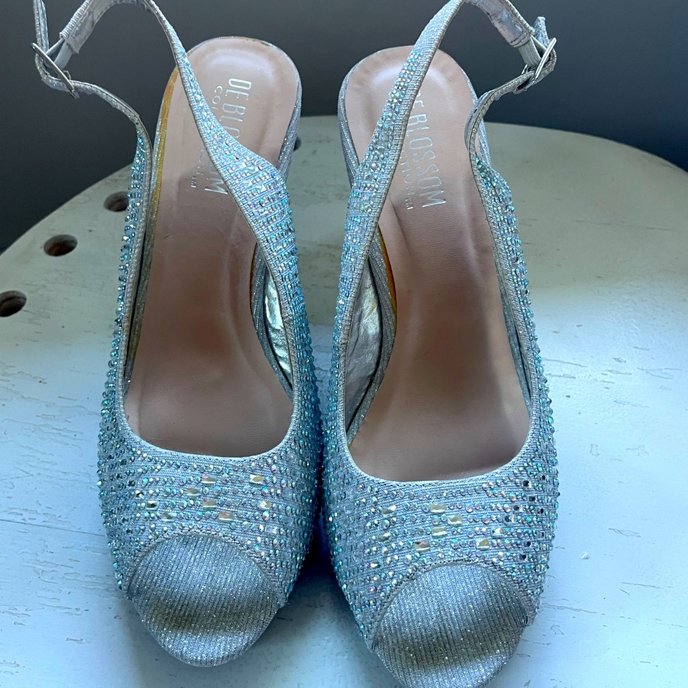 Special occasion sequin wedges